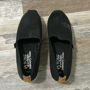 Pair of BOBS from Sketchers memory foam flats.